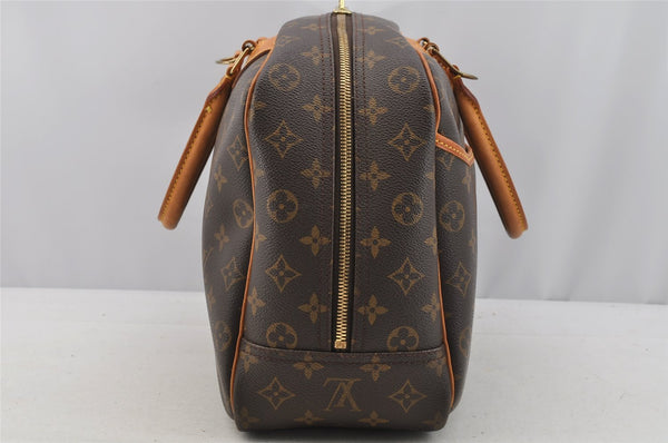 Authentic Louis Vuitton Monogram Deauville Hand Bag M47270 LV 6672I