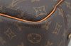 Authentic Louis Vuitton Monogram Deauville Hand Bag M47270 LV 6672I