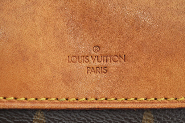 Authentic Louis Vuitton Monogram Deauville Hand Bag M47270 LV 6672I