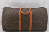 Authentic Louis Vuitton Monogram Keepall 55 Travel Boston Bag M41424 LV 6673I