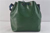 Auth LOUIS VUITTON Epi Petit Noe Tricolor Red x Blue x Green Shoulder Bag 6674C