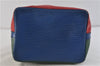 Auth LOUIS VUITTON Epi Petit Noe Tricolor Red x Blue x Green Shoulder Bag 6674C