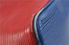 Auth LOUIS VUITTON Epi Petit Noe Tricolor Red x Blue x Green Shoulder Bag 6674C