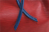 Auth LOUIS VUITTON Epi Petit Noe Tricolor Red x Blue x Green Shoulder Bag 6674C