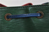 Auth LOUIS VUITTON Epi Petit Noe Tricolor Red x Blue x Green Shoulder Bag 6674C