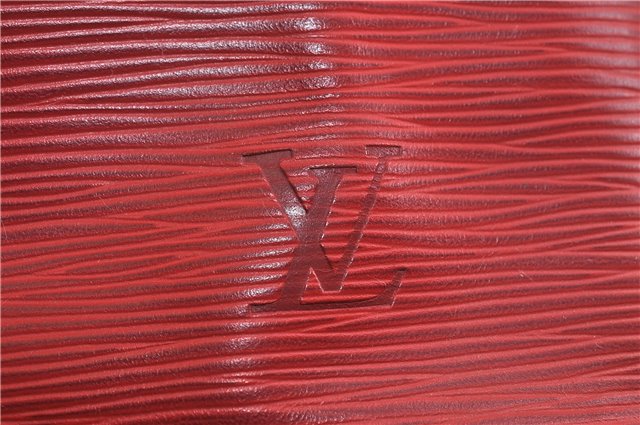 Auth LOUIS VUITTON Epi Petit Noe Tricolor Red x Blue x Green Shoulder Bag 6674C