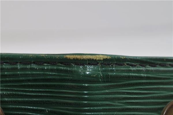 Auth LOUIS VUITTON Epi Petit Noe Tricolor Red x Blue x Green Shoulder Bag 6674C