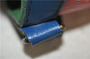 Auth LOUIS VUITTON Epi Petit Noe Tricolor Red x Blue x Green Shoulder Bag 6674C