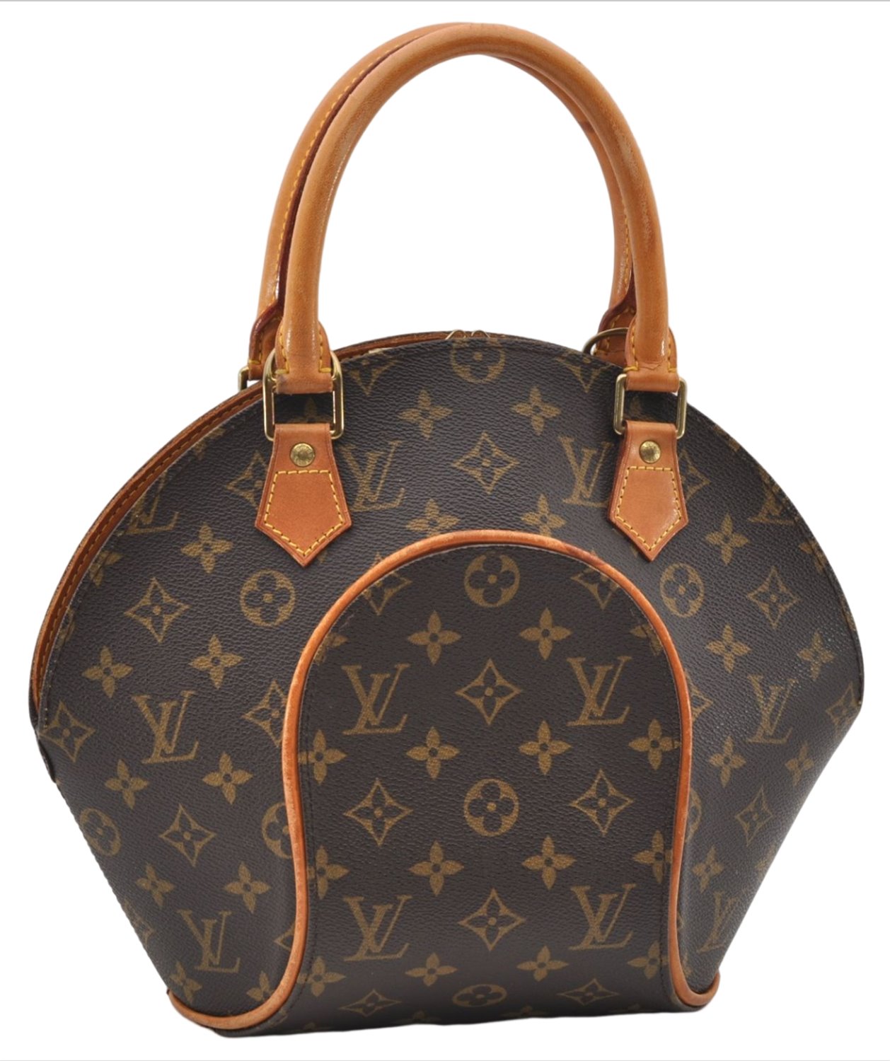 Authentic Louis Vuitton Monogram Ellipse PM Hand Bag Purse M51127 LV 6674E