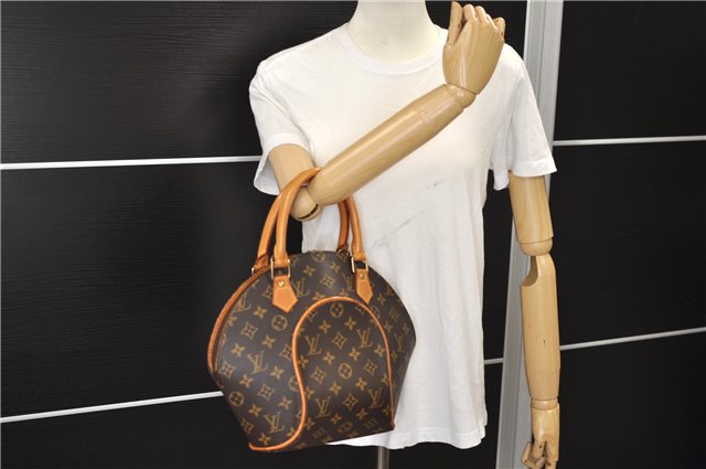 Authentic Louis Vuitton Monogram Ellipse PM Hand Bag Purse M51127 LV 6674E
