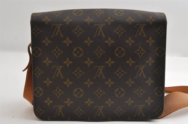 Authentic Louis Vuitton Monogram Cartouchiere GM M51252 Shoulder Bag LV 6674I