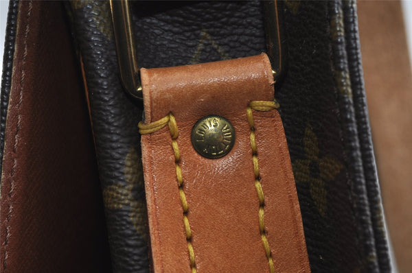 Authentic Louis Vuitton Monogram Cartouchiere GM M51252 Shoulder Bag LV 6674I