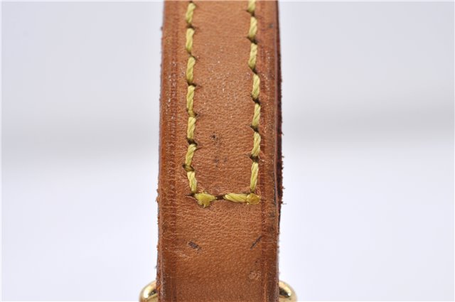 Authentic Louis Vuitton Leather Shoulder Strap Beige 47.6