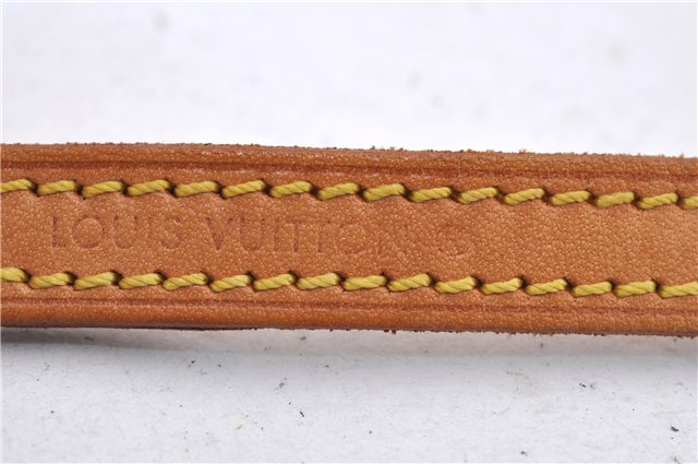 Authentic Louis Vuitton Leather Shoulder Strap Beige 47.6