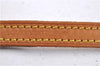 Authentic Louis Vuitton Leather Shoulder Strap Beige 47.6" LV 6676D