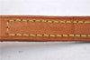 Authentic Louis Vuitton Leather Shoulder Strap Beige 47.6" LV 6676D