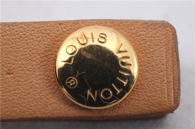 Auth Louis Vuitton Leather Shoulder Strap For Florentine XS Beige 36.4