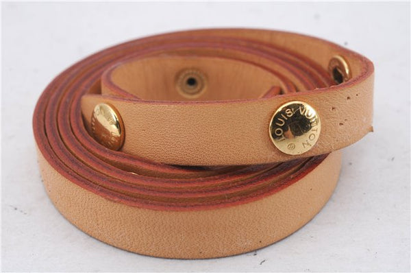 Auth Louis Vuitton Leather Shoulder Strap For Florentine XS Beige 36.4" LV 6677D