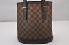 Authentic Louis Vuitton Damier Marais Bucket Shoulder Tote Bag N42240 LV 6678I