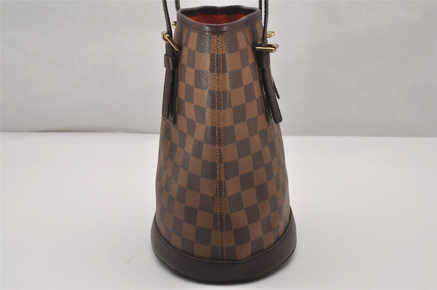 Authentic Louis Vuitton Damier Marais Bucket Shoulder Tote Bag N42240 LV 6678I