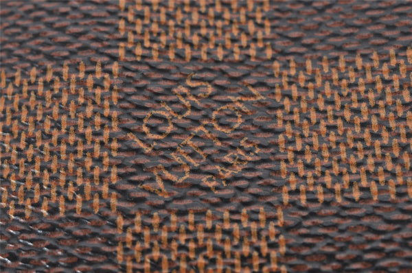 Authentic Louis Vuitton Damier Marais Bucket Shoulder Tote Bag N42240 LV 6678I