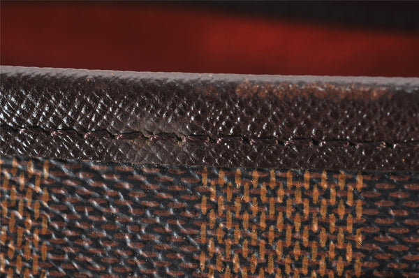 Authentic Louis Vuitton Damier Marais Bucket Shoulder Tote Bag N42240 LV 6678I