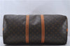 Auth Louis Vuitton Monogram Keepall Bandouliere 55 Boston Bag M41414 LV 6679D