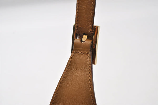 Authentic GUCCI Jackie Shoulder Hand Bag Purse Suede Leather 0013735 Pink 6679I