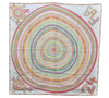 Authentic HERMES Carre 90 Scarf "FRANCE PARIS 24 Fbg" Silk Pink Box 6680C