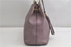 Authentic GUCCI SOHO Tassel Shoulder Tote Bag Chain Leather 308982 Purple 6681F