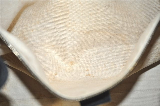 Authentic GUCCI Emily Horsebit Guccissima Leather Chain Tote Bag Black 6682F