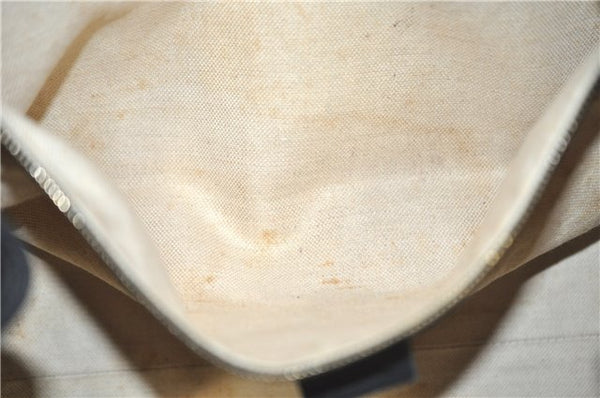 Authentic GUCCI Emily Horsebit Guccissima Leather Chain Tote Bag Black 6682F