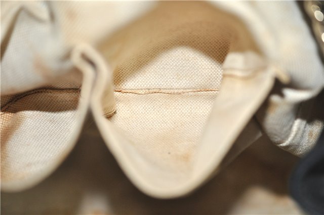 Authentic GUCCI Emily Horsebit Guccissima Leather Chain Tote Bag Black 6682F