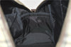 Auth BURBERRY Nova Check 2Way Shoulder Boston Bag Canvas Leather Beige 6683D