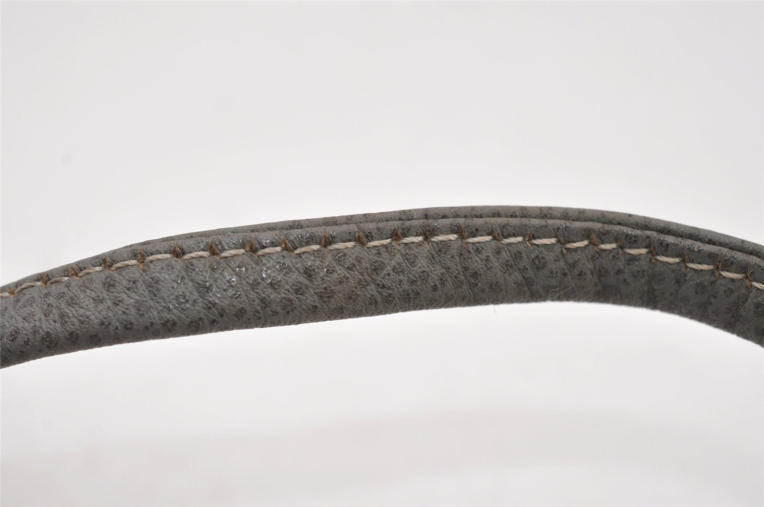 Authentic Christian Dior Honeycomb Shoulder Cross Bag PVC Leather White 6684I