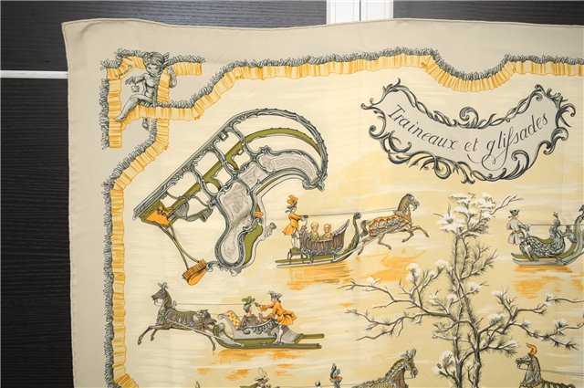 Authentic HERMES Carre 90 Scarf 