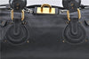 Authentic Chloe Paddington Leather Shoulder Hand Bag Purse Black 6687D