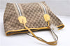 Authentic GUCCI Jolie Sherry Line Tote Bag GG Canvas Enamel 211970 Brown 6687F