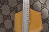 Authentic GUCCI Jolie Sherry Line Tote Bag GG Canvas Enamel 211970 Brown 6687F