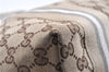 Authentic GUCCI Jolie Sherry Line Tote Bag GG Canvas Enamel 211970 Brown 6687F