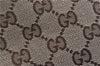 Authentic GUCCI Jolie Sherry Line Tote Bag GG Canvas Enamel 211970 Brown 6687F