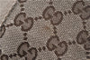 Authentic GUCCI Jolie Sherry Line Tote Bag GG Canvas Enamel 211970 Brown 6687F