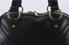 Authentic YVES SAINT LAURENT Muse Shoulder Hand Bag Leather 156464 Black 6688D