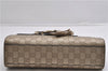 Authentic GUCCI Guccissima Horsebit Chain Shoulder Bag Leather 295402 Gold 6688F