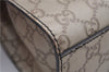 Authentic GUCCI Guccissima Horsebit Chain Shoulder Bag Leather 295402 Gold 6688F
