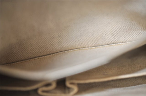 Authentic GUCCI Guccissima Horsebit Chain Shoulder Bag Leather 295402 Gold 6688F