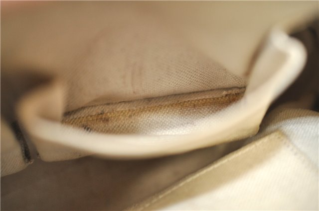 Authentic GUCCI Guccissima Horsebit Chain Shoulder Bag Leather 295402 Gold 6688F