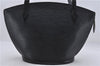 Auth Louis Vuitton Epi Saint Jacques Shopping Shoulder Bag Black M52262 LV 6690D
