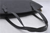 Auth Louis Vuitton Epi Saint Jacques Shopping Shoulder Bag Black M52262 LV 6690D
