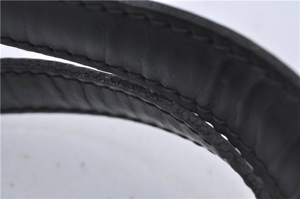 Auth Louis Vuitton Epi Saint Jacques Shopping Shoulder Bag Black M52262 LV 6690D